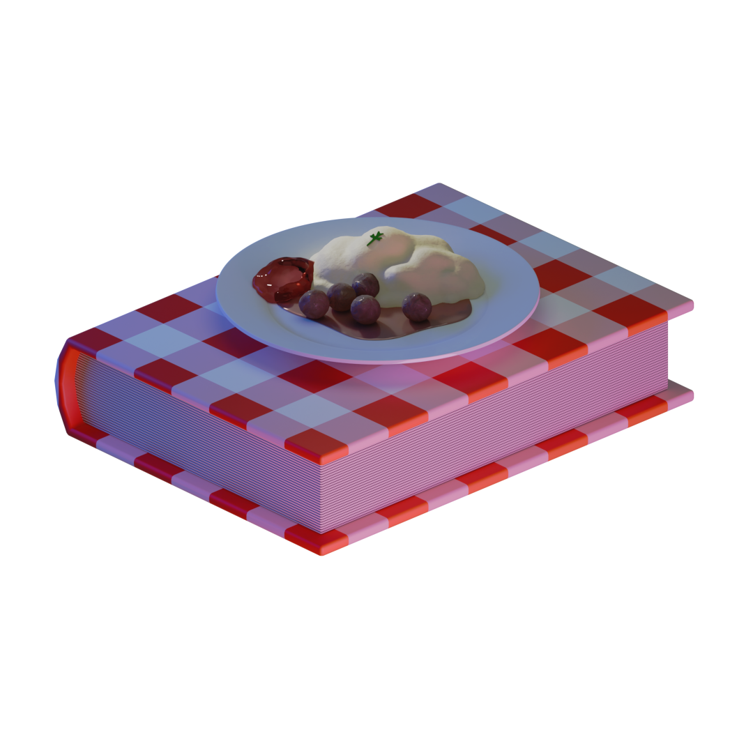 floating cookbook